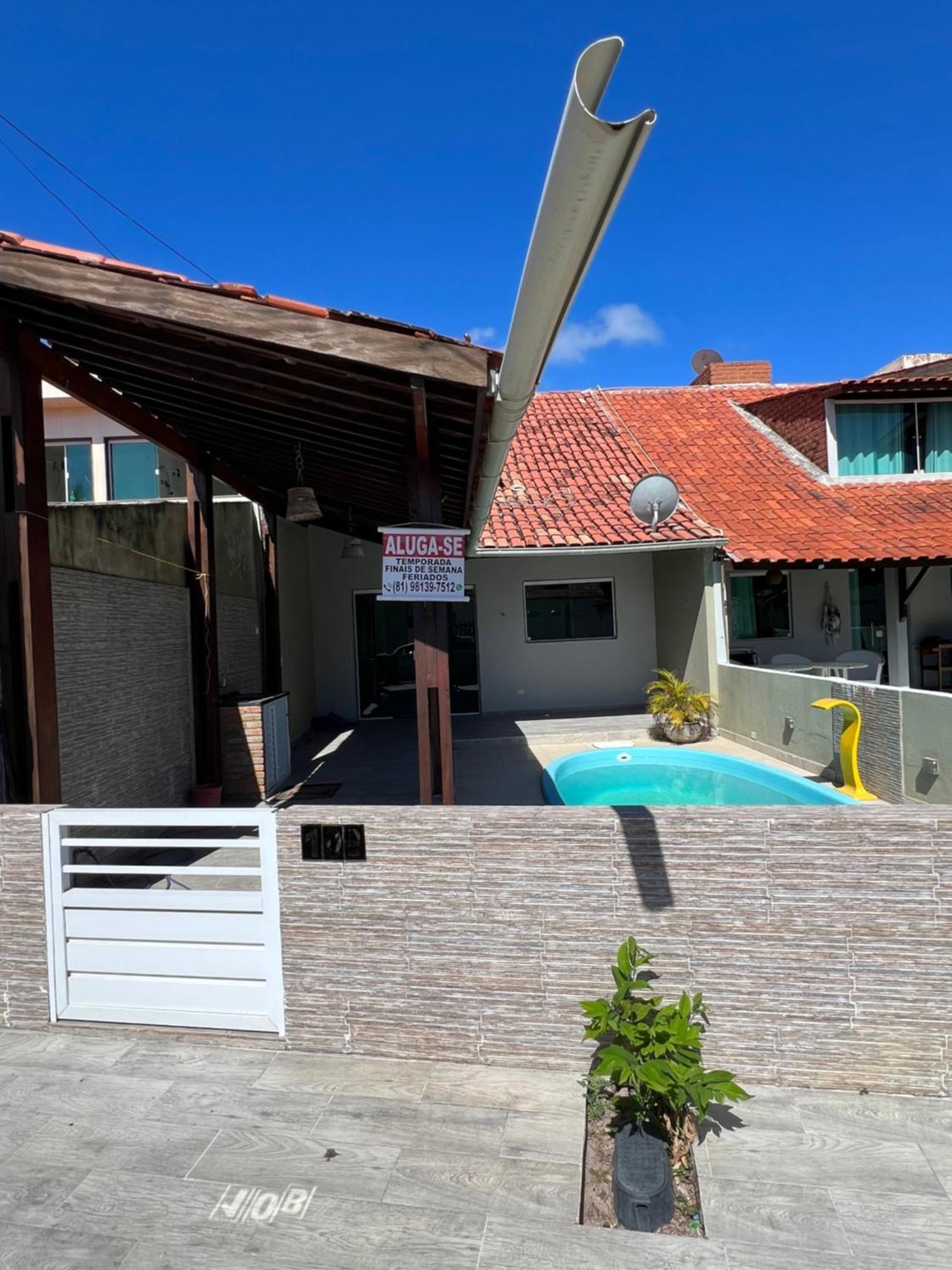 Casa Cinza Na Praia Dos Carneiros Em Condominio A Beira-Mar Екстериор снимка